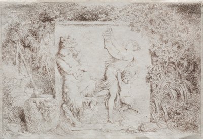 bachchanal av Jean Honore Fragonard