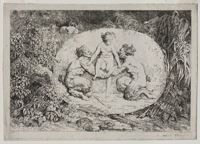 Bachchanless av Jean Honore Fragonard