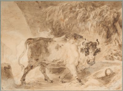 Tjur från den romerska campagnan av Jean Honore Fragonard
