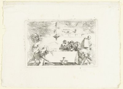 Lärjungar i Emmaus av Jean Honore Fragonard
