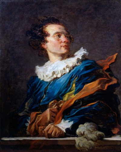 Fantasyfigur: Porträtt av abboten av Saint-Non, 1769 av Jean Honore Fragonard