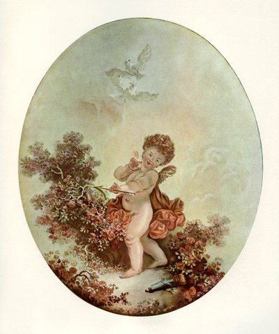 Kärlek av Jean Honore Fragonard