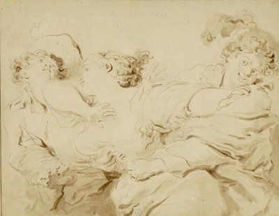 Smällen, 1785. av Jean Honore Fragonard