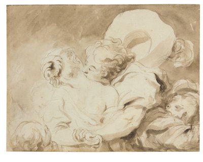 Kyssen av Jean Honore Fragonard
