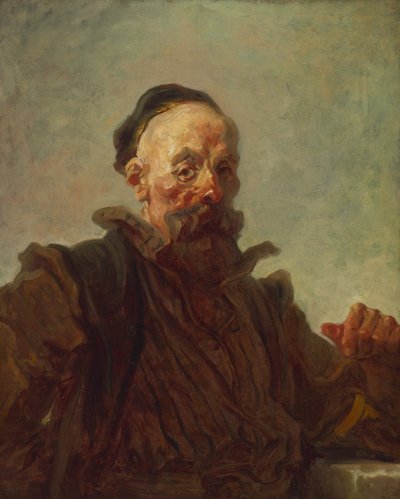 Porträtt av en man i spansk kostym, 1768-70 av Jean Honore Fragonard