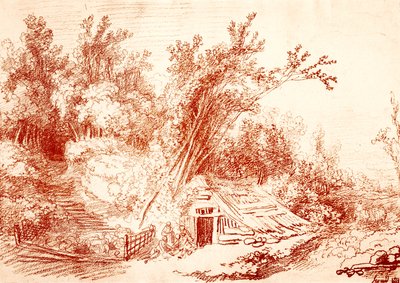 Fårfålla av Jean Honore Fragonard