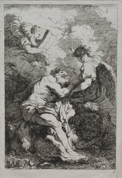 St. Jerome. av Jean Honore Fragonard