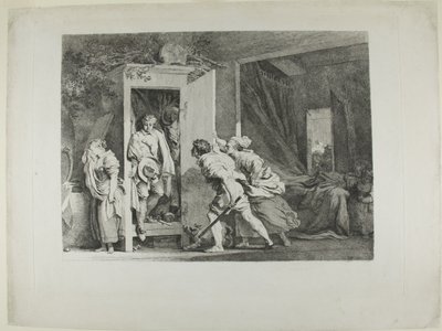 Armoiret av Jean Honore Fragonard