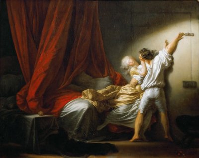 Bolt Le Verrou av Jean Honore Fragonard