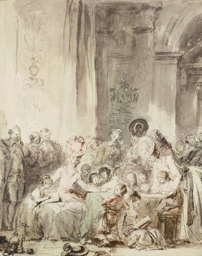 Tävlingen av Jean Honore Fragonard