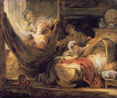 Vaggan av Jean Honore Fragonard