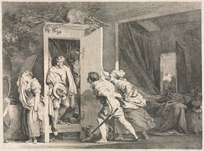 Skåpet, 1778. av Jean Honore Fragonard