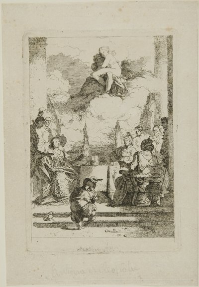 Antonius och Kleopatras högtid av Jean Honore Fragonard