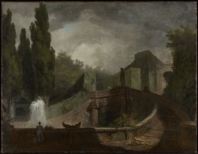 Den stora trappan i Villa d