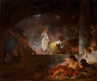 Tvätterskorna av Jean Honore Fragonard