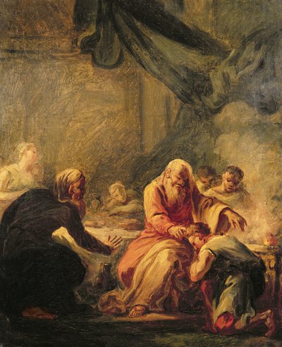 Mwana Mpotevu alicheka av Jean Honore Fragonard