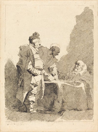 Skatteindrivarna (Les traitants) av Jean Honore Fragonard