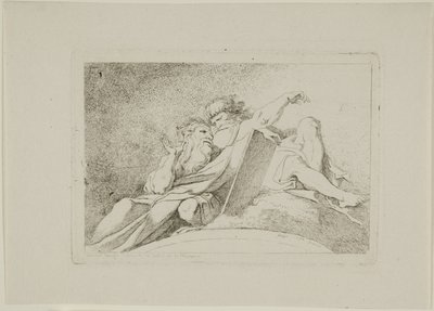 Två profeter av Jean Honore Fragonard