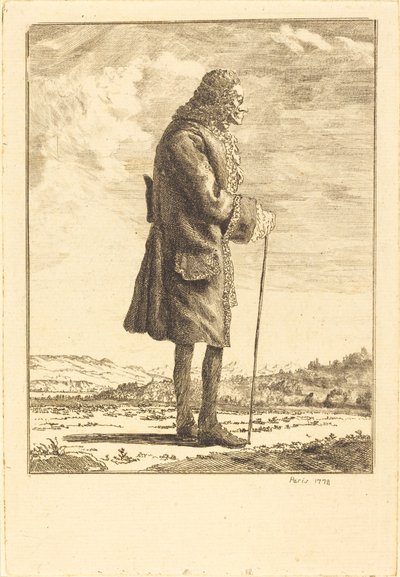 Voltaire av Jean Huber
