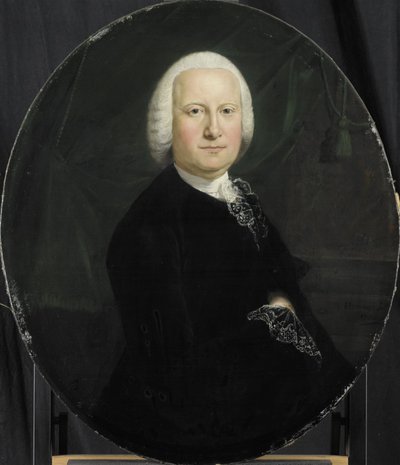 Porträtt av Adriaan du Bois av Jean Humbert