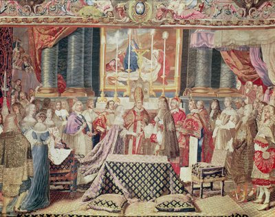 The Marriage of the King (Louis XIV), från `The History of the King