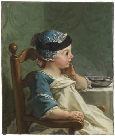 Pojke i en barnstol, 1736 av Jean II Restout