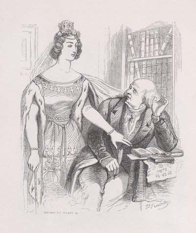 Adjö, Chansons från The Complete Works of Béranger, 1836. av Jean Ignace Isidore Gérard