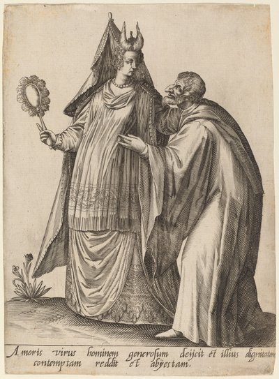 The virus of love to man..., 1597. av Jean Jacques Boissard