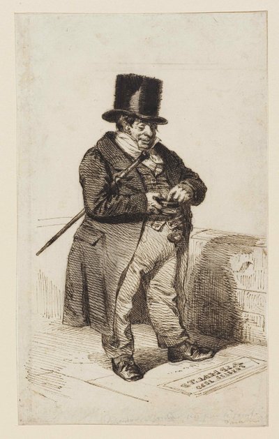 Rentiertyp, 1840. av Jean Jacques Grandville