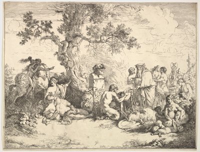 Offer till Pan, 1762-63. av Jean Jacques Lagrenee