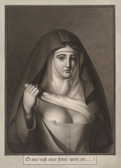 Och vi kommer också att vara mödrar för att...!, 1794. av Jean Jacques Lequeu