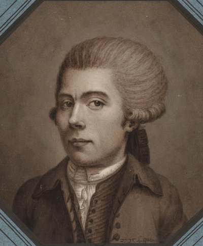 Självporträtt, 1786. av Jean Jacques Lequeu