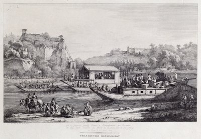 Båttur på Seine, 1803 av Jean Jacques de Boissieu