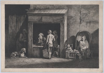Offentlig författare, 1790. av Jean Jacques de Boissieu