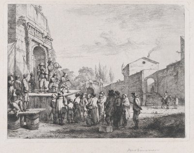 De små charlatanerna, 1773. av Jean Jacques de Boissieu