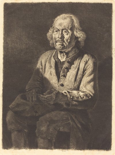 Der alte Bauer Girard von Jean Jacques de Boissieu