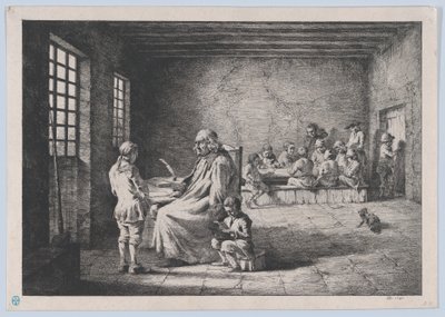 Skolmästaren, 1780. av Jean Jacques de Boissieu