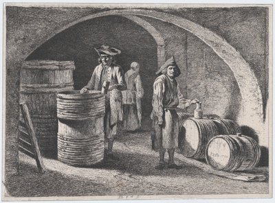 The Small Coopers, 1770. av Jean Jacques de Boissieu
