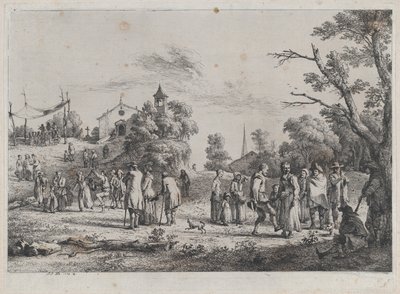 Byfest, 1773. av Jean Jacques de Boissieu