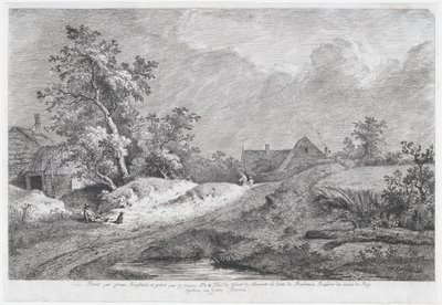 Vetefält, 1772. av Jean Jacques de Boissieu