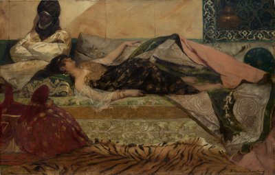 Odalisk. av Jean Joseph Benjamin Constant