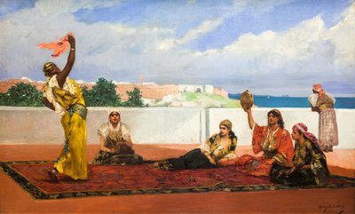 Scarf Dance, ca 1880 (olja på duk) av Jean Joseph Benjamin Constant