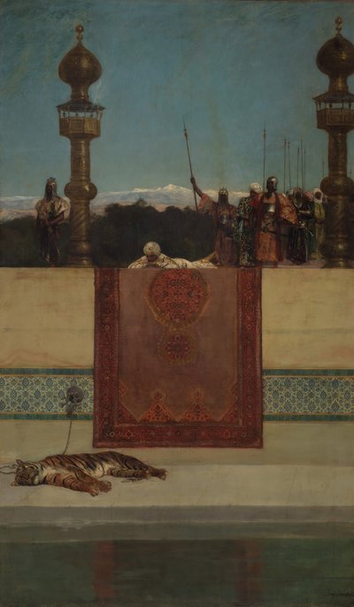 Sultanernas tiger. av Jean Joseph Benjamin Constant