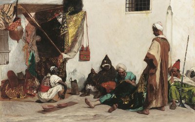 Skräddarens butik, 1878 av Jean Joseph Benjamin Constant