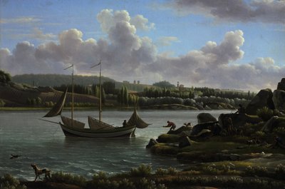 Avresa till jakten av Jean Joseph Xavier Bidauld