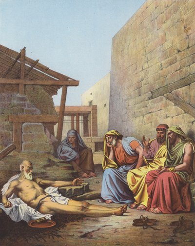 Job och hans vänner av Jean Jules Antoine Lecomte du Nouy