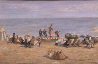 Sommar på stranden av Jean Laurent
