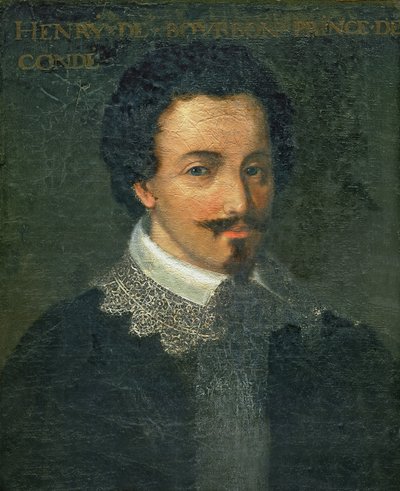 Porträtt av Henri I de Bourbon Conde av Jean-Laurent Mosnier