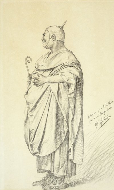 Studera för de två augurerna, av Jean Leon Gerome