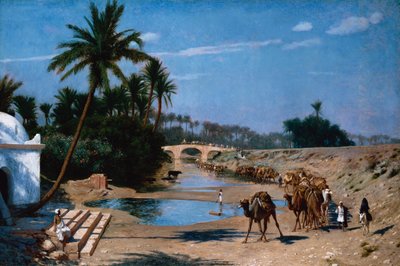Karavanen av Jean Leon Gerome